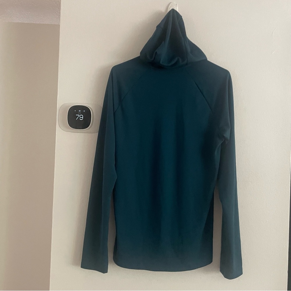 The North Face grey blue Hoodie size medium